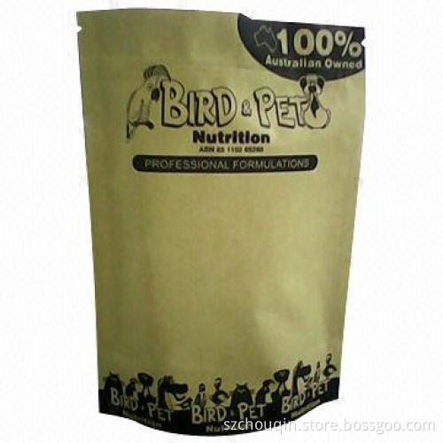 Kraft Paper Bag for Pet Food, Excellent Quality, Customized Colors and Sizes Accepted
